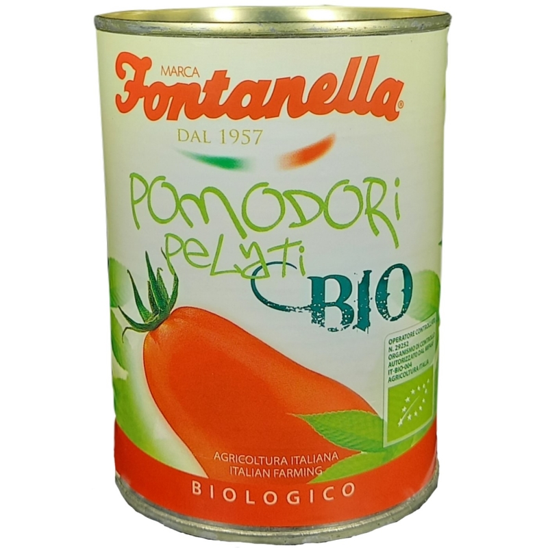 Tomates Pelados ORGÁNICA 500 ​​Gr. Abre Fácil