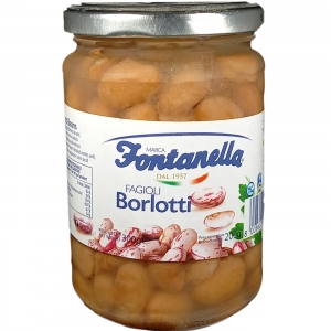 Fagioli Borlotti - 600 Gr. in Vetro