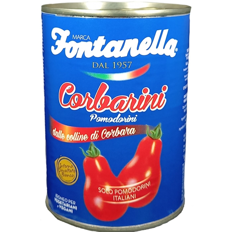 Tomates cerises Corbarino 500 Gr ouverture facile ( Shelf Life 01 Marzo 2024 )