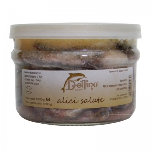 Alici Salate 1000 Gr. "Delfino"