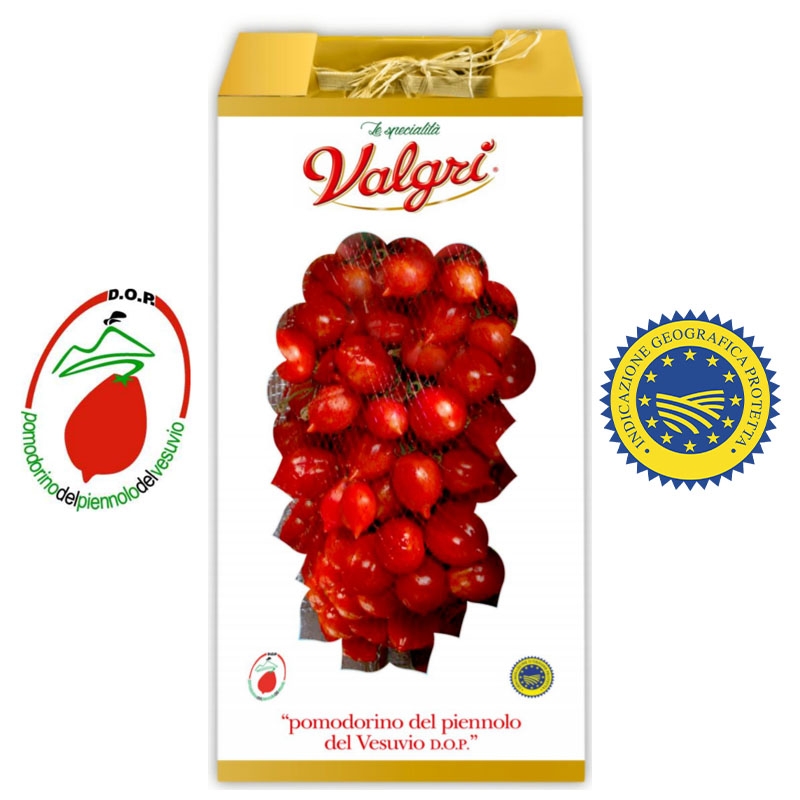 Piennolo Cherry Tomato VESUVIUS DOP Kg. 1,5 VALGRI'