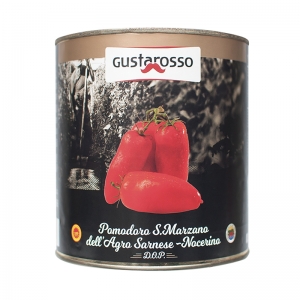 Pomodoro San Marzano DOP dell'Agro-Sarnese Nocerino Gr. 800 - Gustarosso