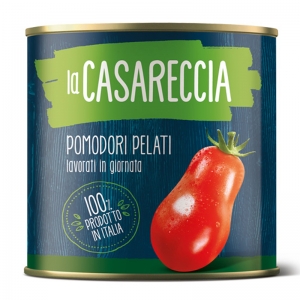 Peeled tomatoes 2550 gr. La Casareccia