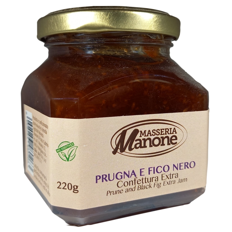 Extra Marmelade aus Pflaume und schwarzer Feige 220 Gr.