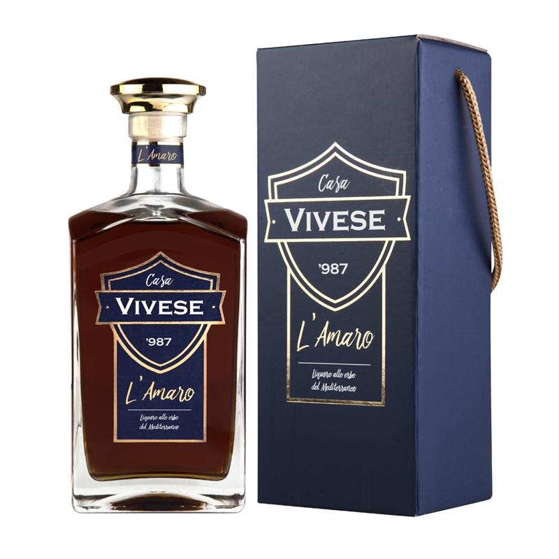 L'Amaro - Casa Vivese '987 with case with handle