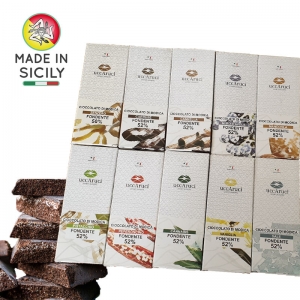 Modica Chocolate Box 10 pieces of 100g - UCCARUCI
