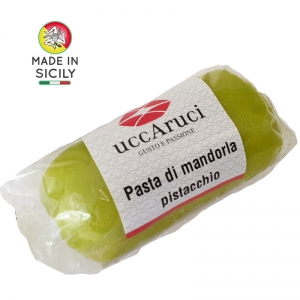 Pasta di mandorla al Pistacchio  - Uccaruci