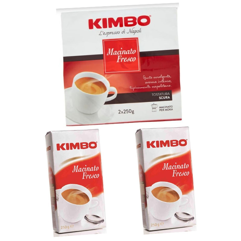 Caffè Kimbo Macinato Fresco 2x250g