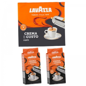 Café Crema e Gusto  Forte 2x250g - LavAzza