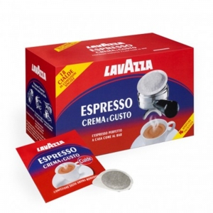 Kaffee Espresso Crema e Gusto 18 Pads - LavAzza
