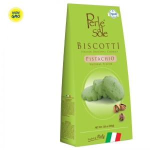 Pistachio Natural Flavored Biscuits - Perle di Sole