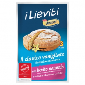 Decorì Lievito Classico Vanigliato.