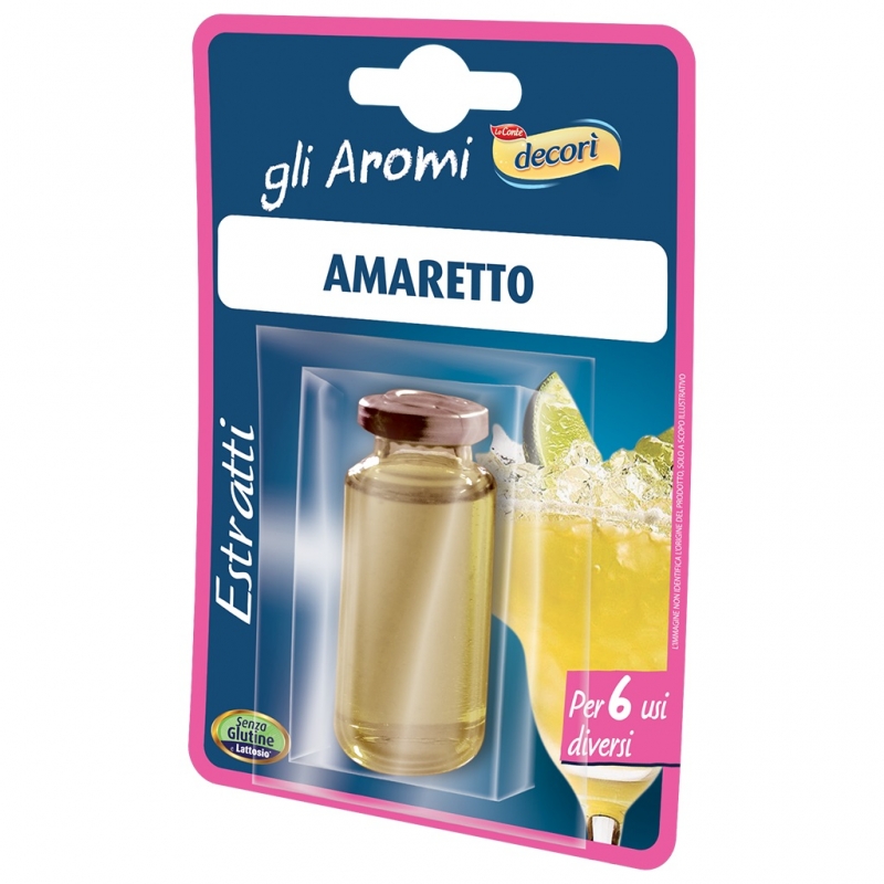 Decorì Amaretto-Extrakt für Liköre. 