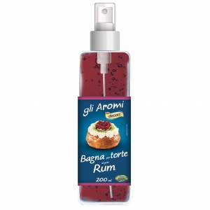 Decorì Syrup for Cakes - Rum 