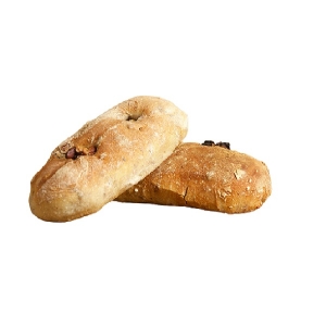 Antico Forno Brot "Ciabatte" mit Walnüssen und Oliven 150 Gr.