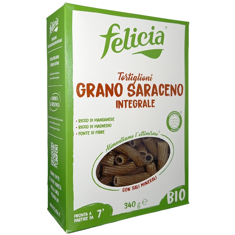 Felicia Tortiglioni Grano Saraceno Integrale Bio 340 Gr.