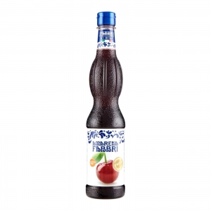 Fabbri black cherry syrup 560 ml.