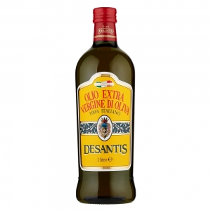 Desantis Olio Extra Vergine di oliva 100 % italiano, 1L.
