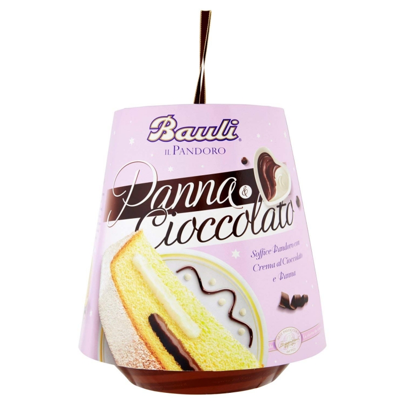 Bauli Pandoro Crema y Chocolate 750 Gr.