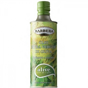 "ALIVE" Huile d'Olive Extra Vierge Extraite à Froid 500 ML - Huile de Barbera