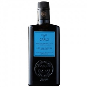 ULIVETI DI CARLO Organic Extra Virgin Olive Oil Monocultivar Cerasuola D.O.P. "Valli Trapanesi" 500 ML - BARBERA OIL