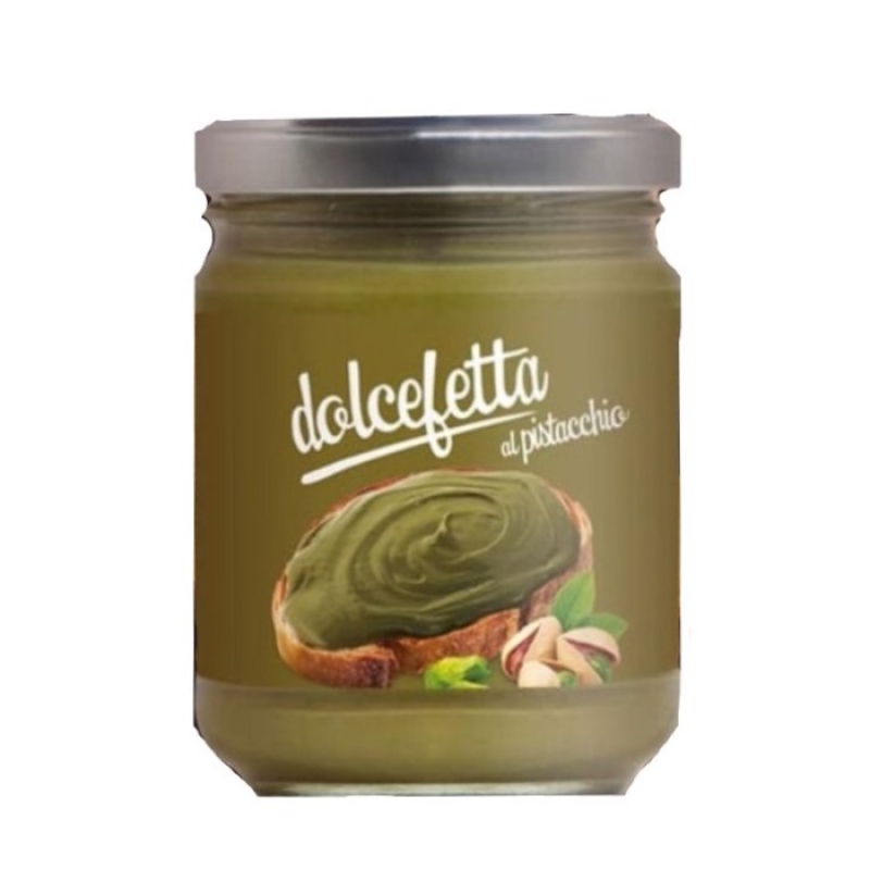 pistachio spreadable sweet cream 180 Gr - "O sole e napule"