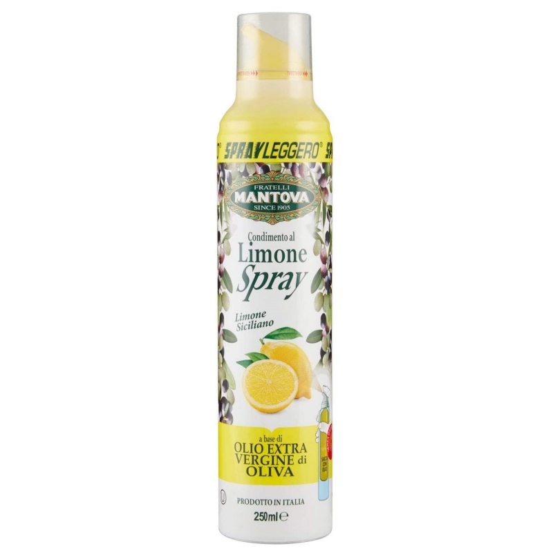 Extra Virgin Olive Oil Lemon Spray 250 ml MANTOVA