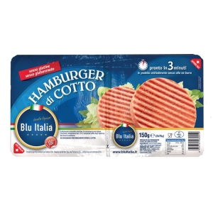 gekochter Schinkenburger 150 Gr. Blu italia