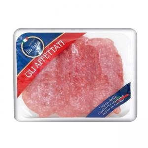 Vacuum-packed Hungarian salami 100 Gr. Blu italia 