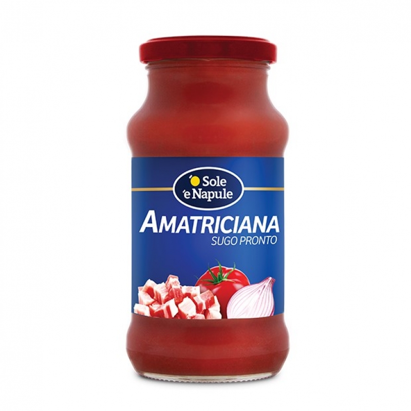 Gebrauchsfertige Amatriciana-Sauce 350 Gr. "O sole e Napule"