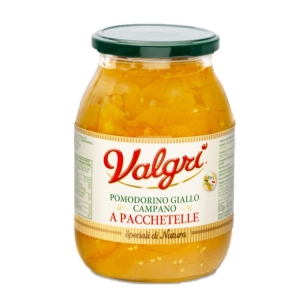 Valgrì packets of yellow Campanian tomatoes 970 Gr. 