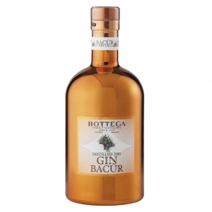 Bottega distilled dry bacur gin 1 lt.