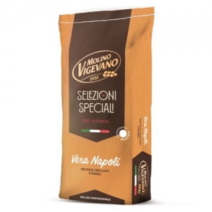 Sélections spéciales de farine et de semoule de type 0 pour les pizzerias vera napoli 10 kg.- Molino Vigevano