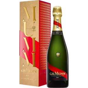 brut champagne mumm cordon rouge con caja 750 Ml.