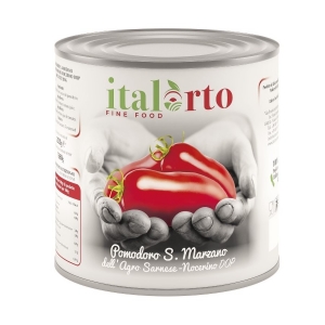 Italorto San Marzano tomato from the Sarnese countryside Nocerino DOP 2550 Gr.