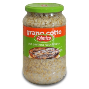 D'amico cooked wheat for Neapolitan pastiera 580 Gr.