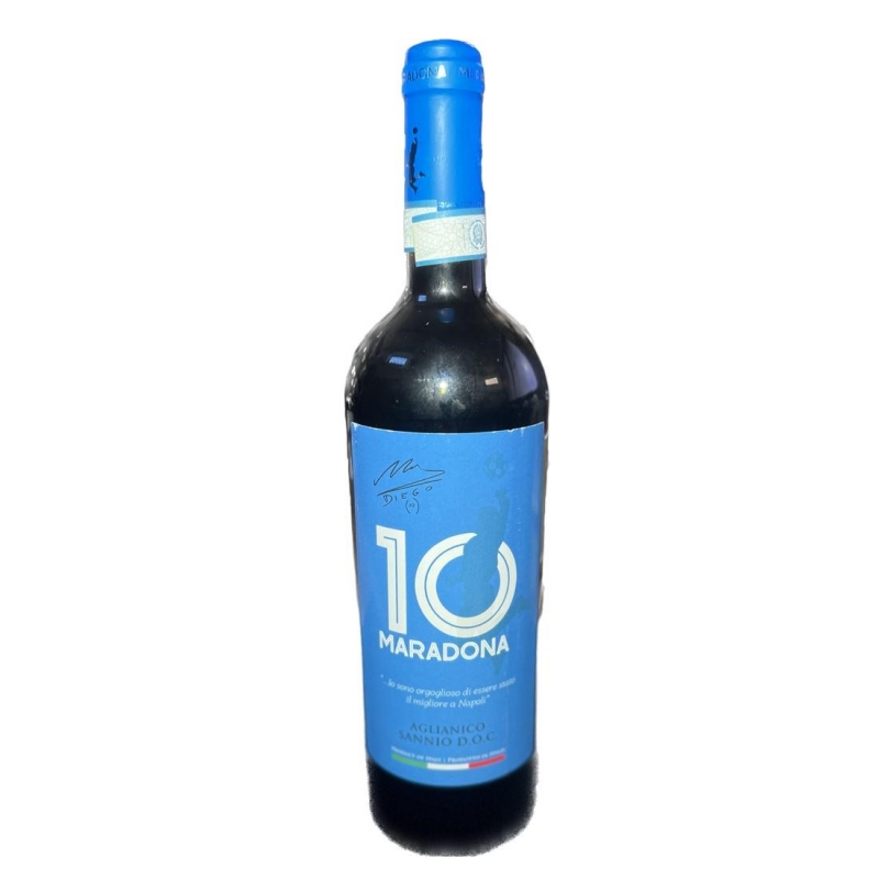 Maradona 10 Vino rosso aglianico sannio D.o.c 75 cl