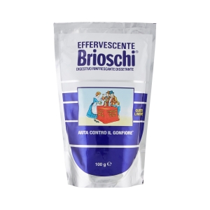 Brioschi Sprudelnd verdauungsfördernd erfrischend durstlöschend Zitronengeschmack 100 Gr.