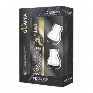 Petrone Special Pack Guappa 50 cl + 2 Giugiaro-Gläser 