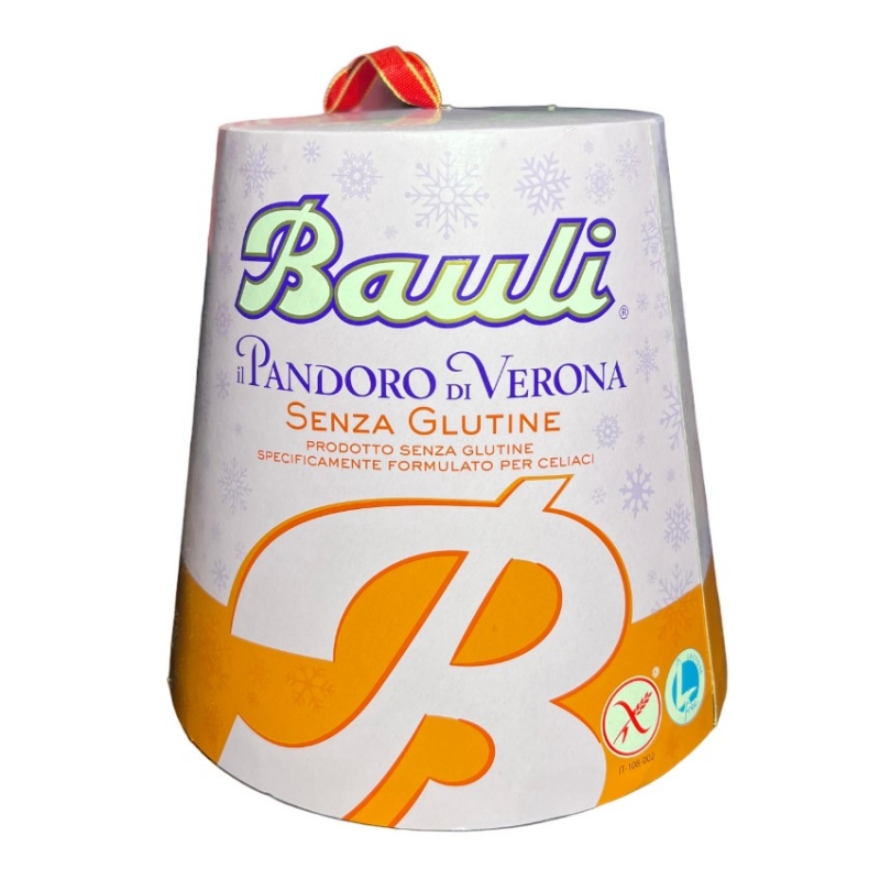 Bauli El clásico Pandoro di Verona sin gluten 500 Gr.