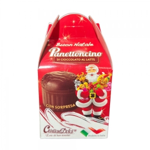 Cristiandolci panettone pequeño de chocolate con leche 80 Gr.