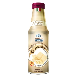 Fabbri Top gold White chocolate syrup 800 Gr.