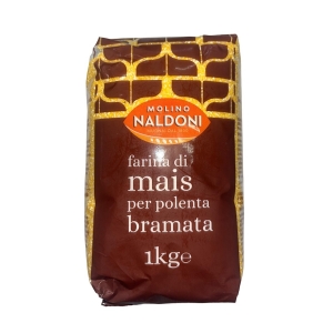 Molino Naldoni farina di mais per polenta bramata 1 kg.