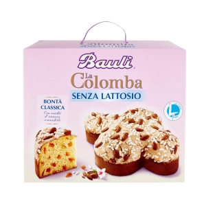 Bauli the lactose-free colomba 750 Gr.
