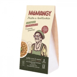 Momangy Pâtes et lentilles 202 Gr.
