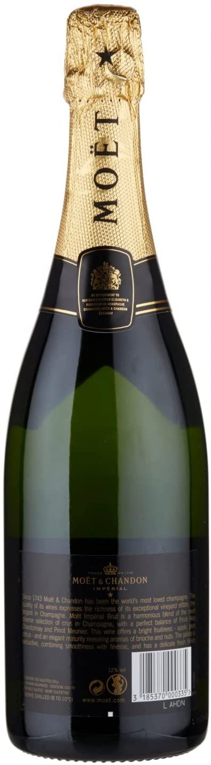 MOET & CHANDON Champagne Imperial 75 cl.